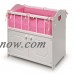 Badger Basket Storage Doll Crib with Bedding - White - Fits American Girl, My Life As & Most 18" Dolls   551904675